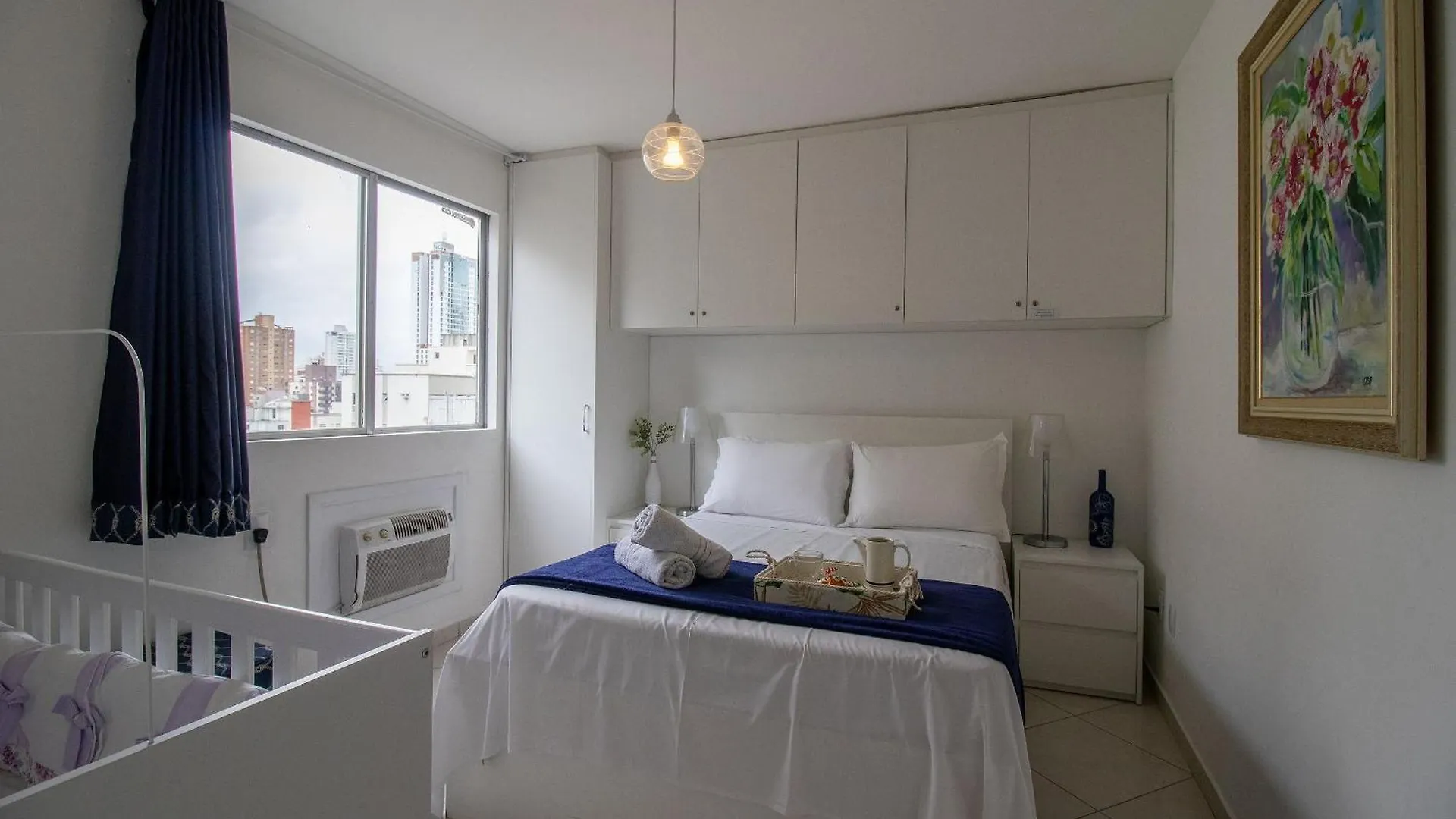 Balneário CamboriúAnc112 - Quadra Mar, 3 Dorm, Sacada, Garagemアパートメント ブラジル