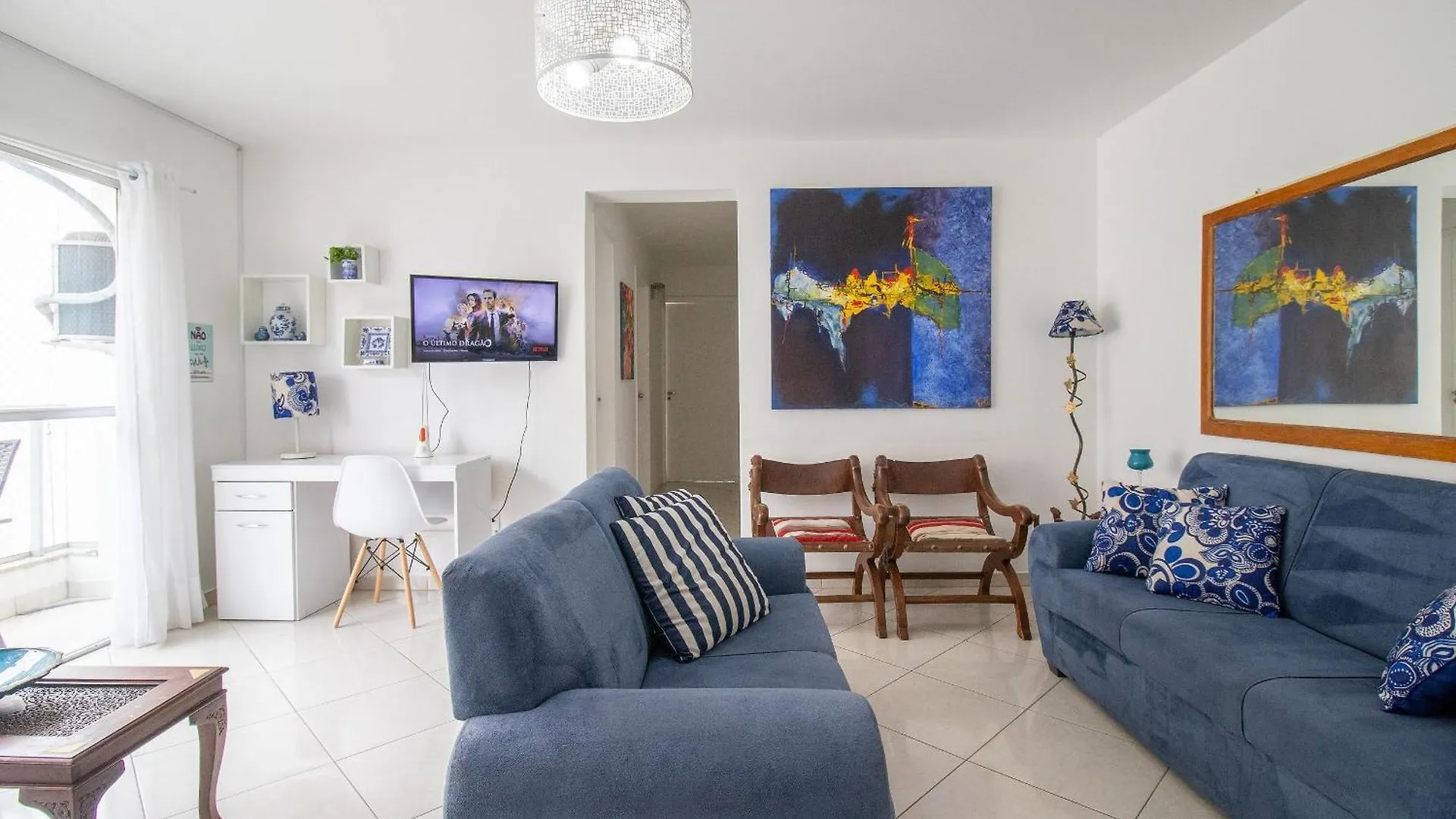 Anc112 - Quadra Mar, 3 Dorm, Sacada, Garagem Lägenhet Balneário Camboriú